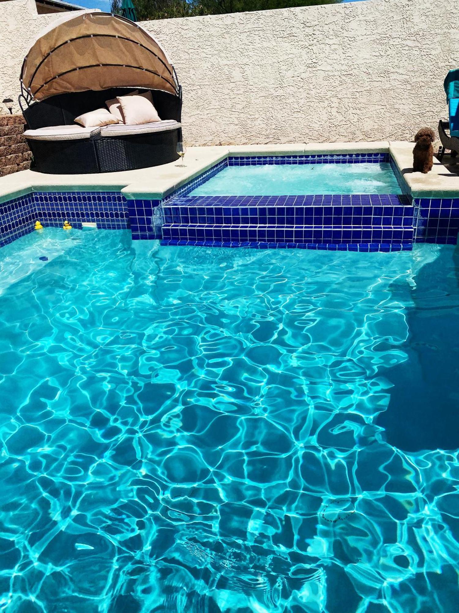فيلا Amazing Heated Pool And Private Hot Tub 3Br In Heart Of Lv لاس فيغاس المظهر الخارجي الصورة